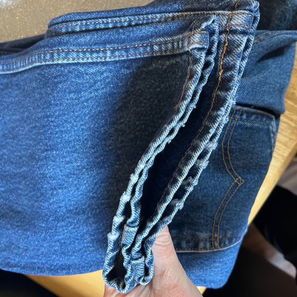 ❌SOLD! Levi's 505 Blue Denim Jeans Size 33x32 - Picture 6 of 7